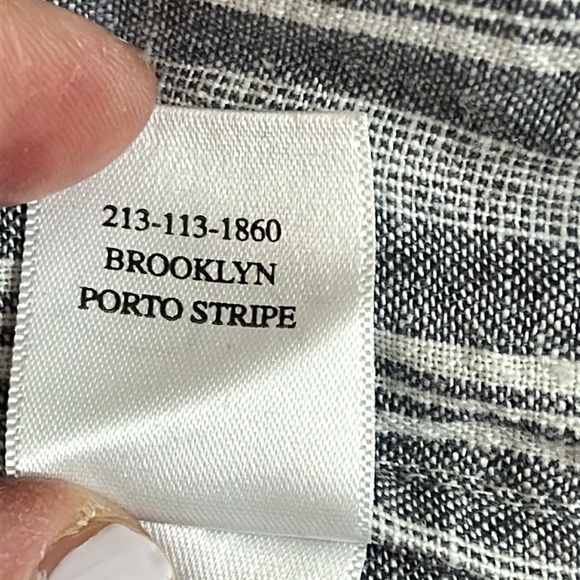 RAILS BROOKLYN Sleeveless Linen Blend JUMPSUIT IN PORTO STRIPE, size small - Picture 15 of 17